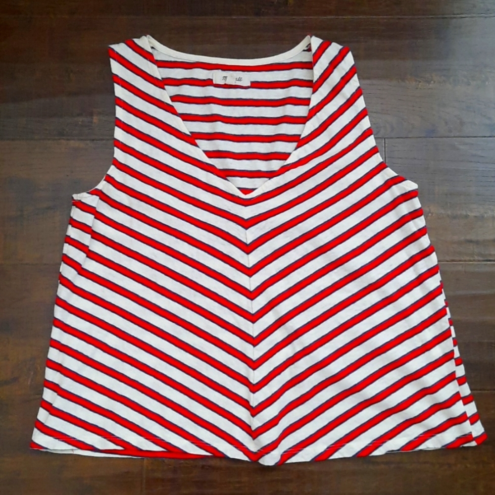 Madewell linen top XS